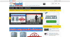 Desktop Screenshot of emlakvitrini.org